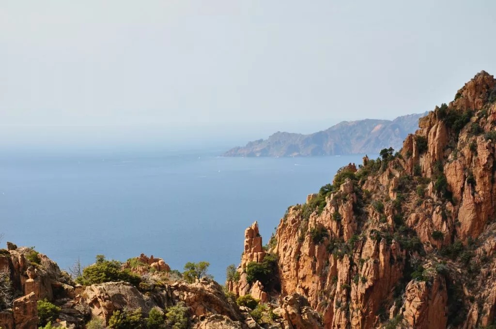Falaises rouges des calanques